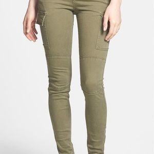 Olive green cargo pants